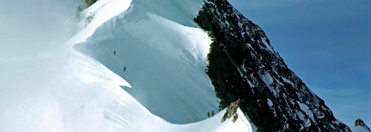 Biancograt: Piz Bernina in der Schweiz