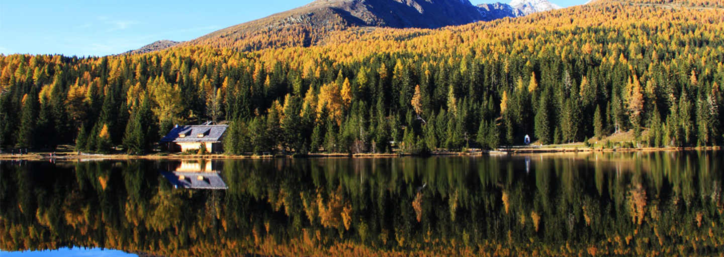 Blick auf den Prebersee im Lungau