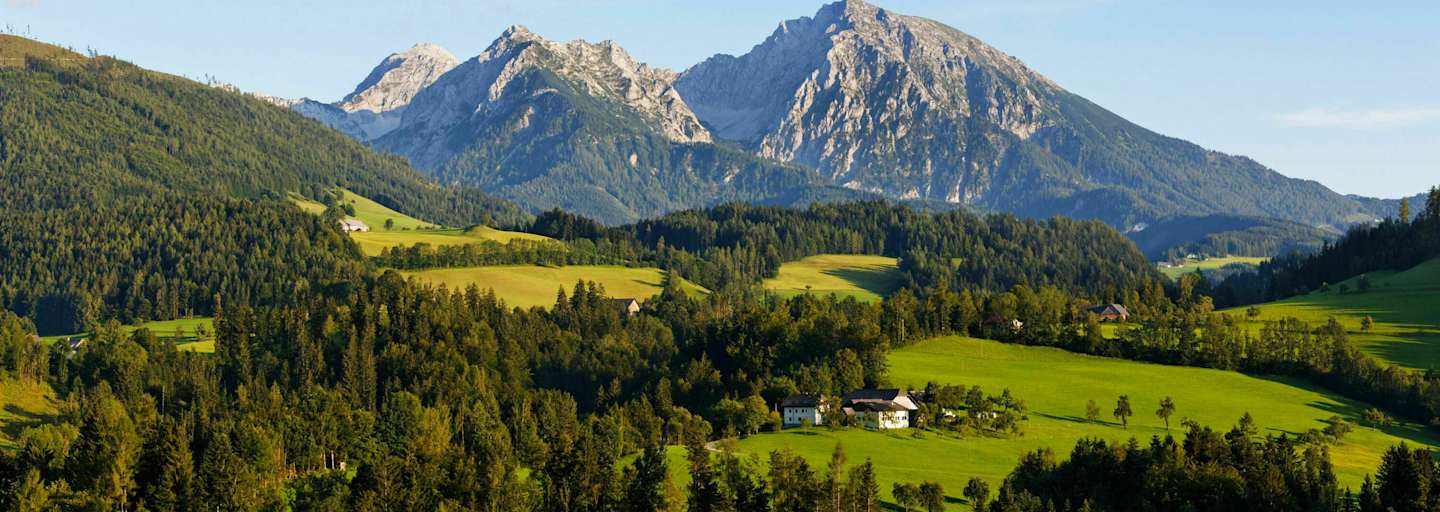 Kleiner und Großer Pyhrgas in der Region Pyhrn-Priel in Oberösterreich