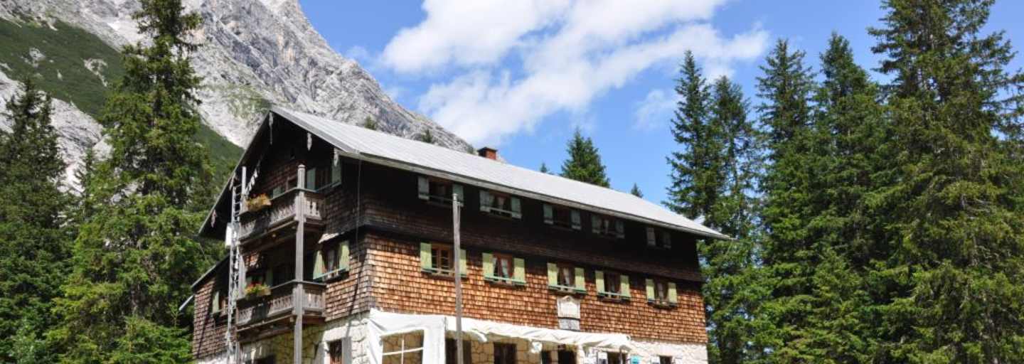 Reintalangerhütte in Bayern