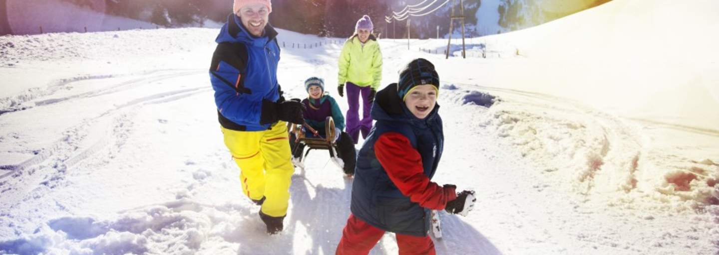 Rodelspass auf der Salzburger Winklalm