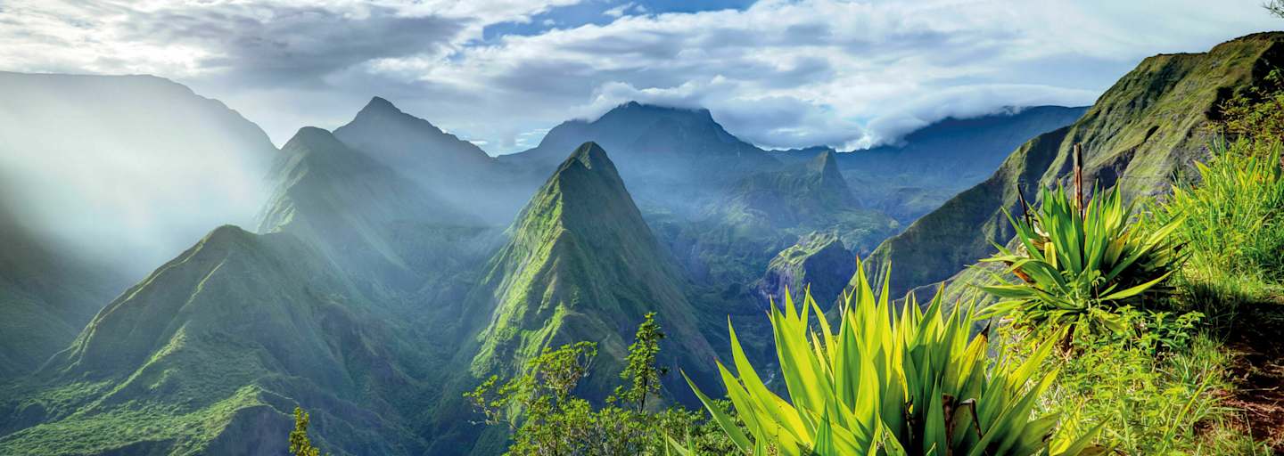 La Réunion im Indischen Ozean