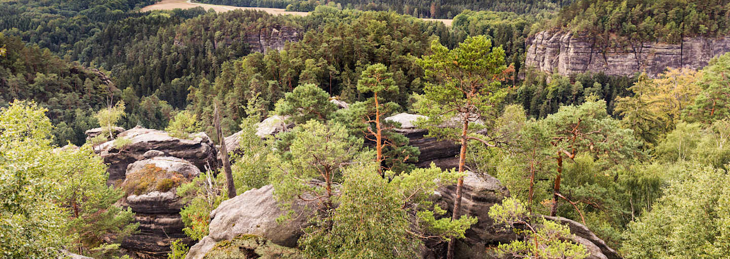 die Sächsische Schweiz in Deutschland.