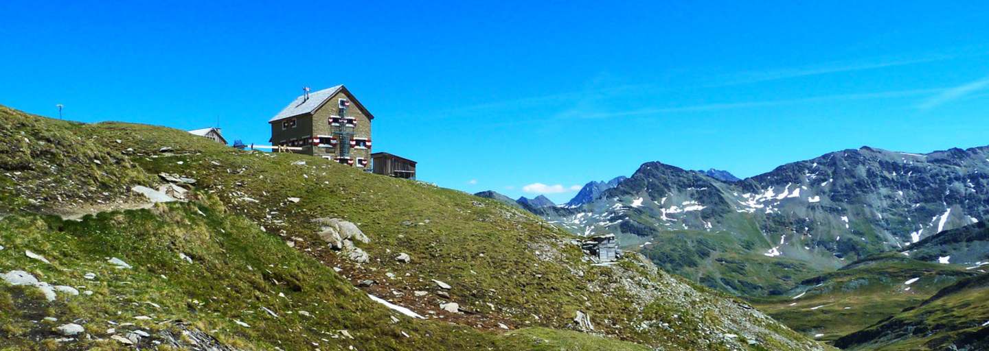 Salmhütte in der Glocknergruppe in Kärnten