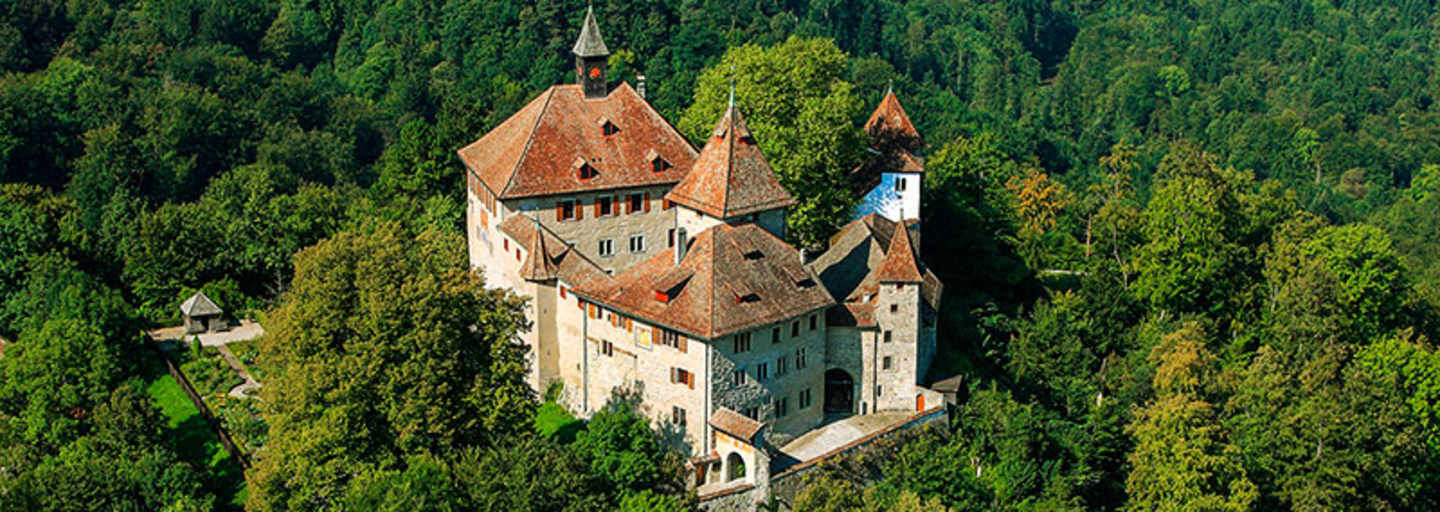 Schloss Kyburg bei Winterthur im Kanton Zürich