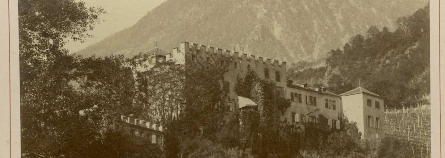 Historische Fotografie: Schloss Trauttmannsdorff