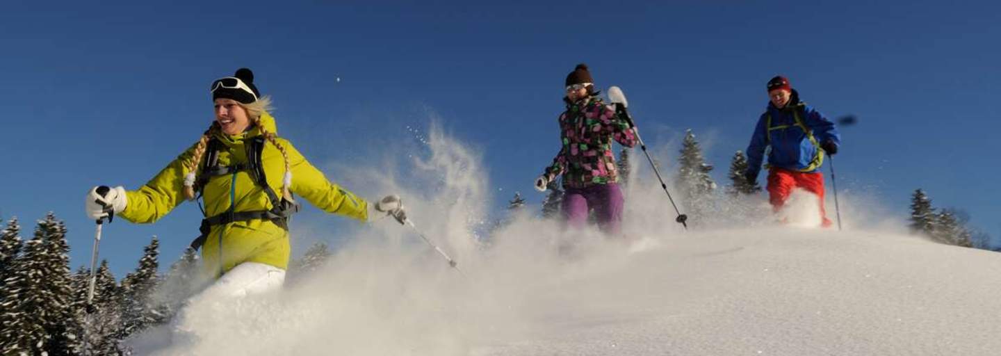 Schneeschuhtour bei Reit im Winkl