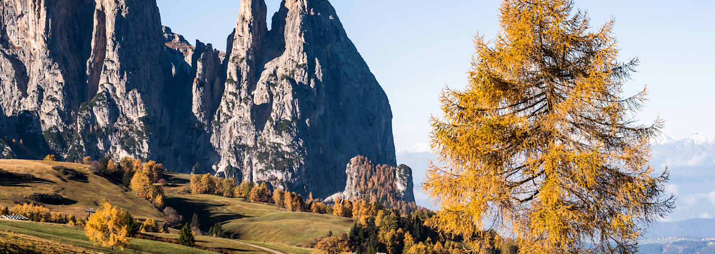 Seiser Alm im Herbst