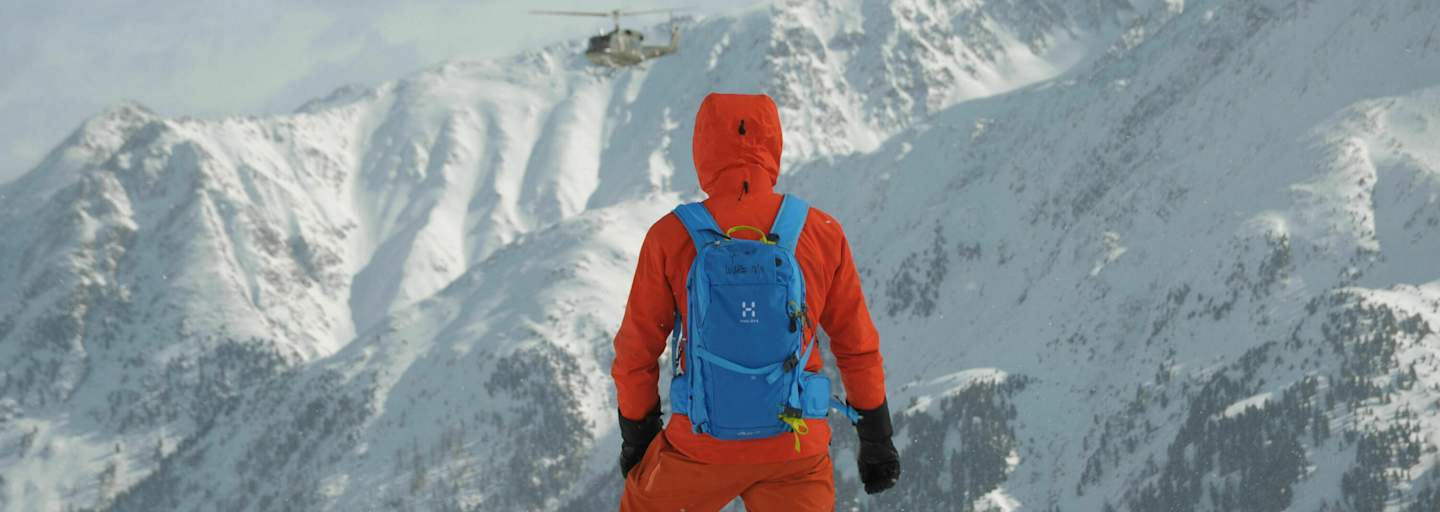 Winterpanorama: Sicherheit am Berg