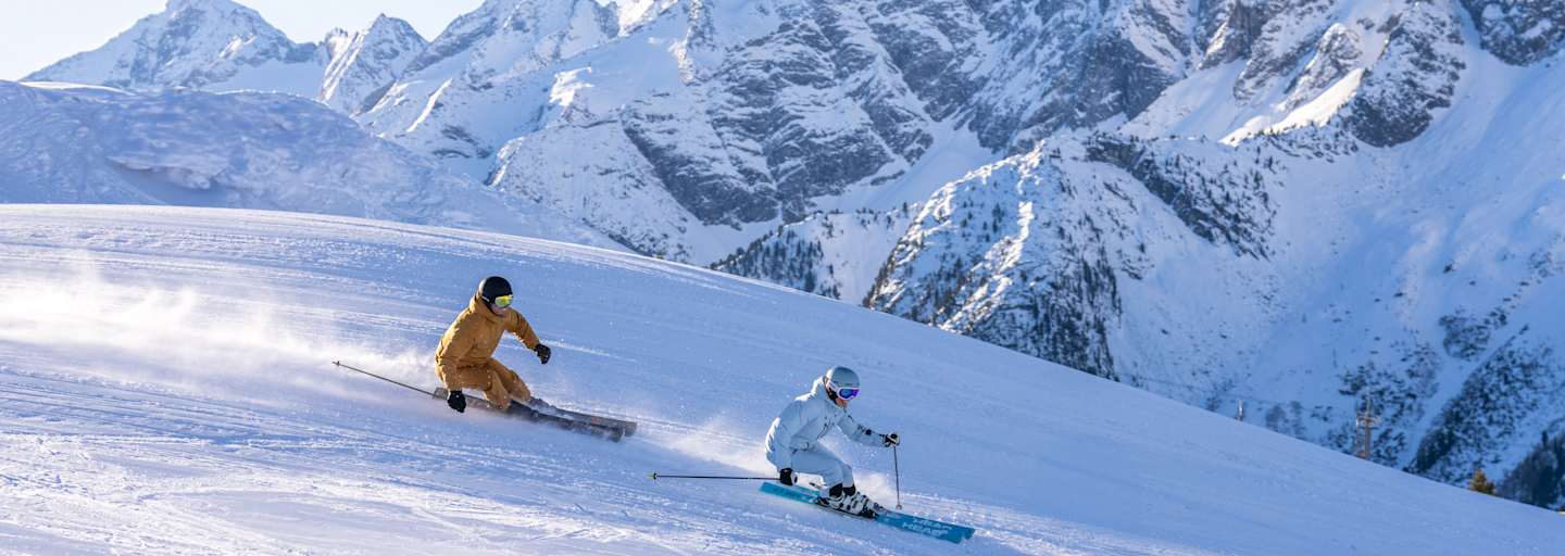 Skifahren am Ahorn in Mayrhofen