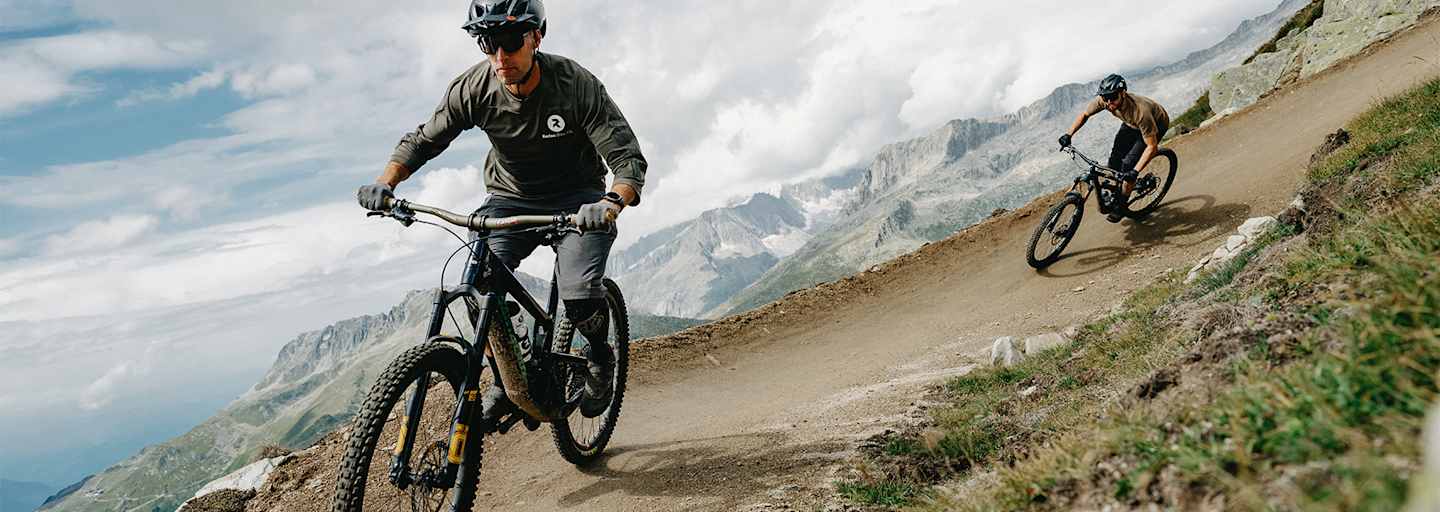 Die Berge in der Schweiz sind ein Eldorado für Mountainbiker.
