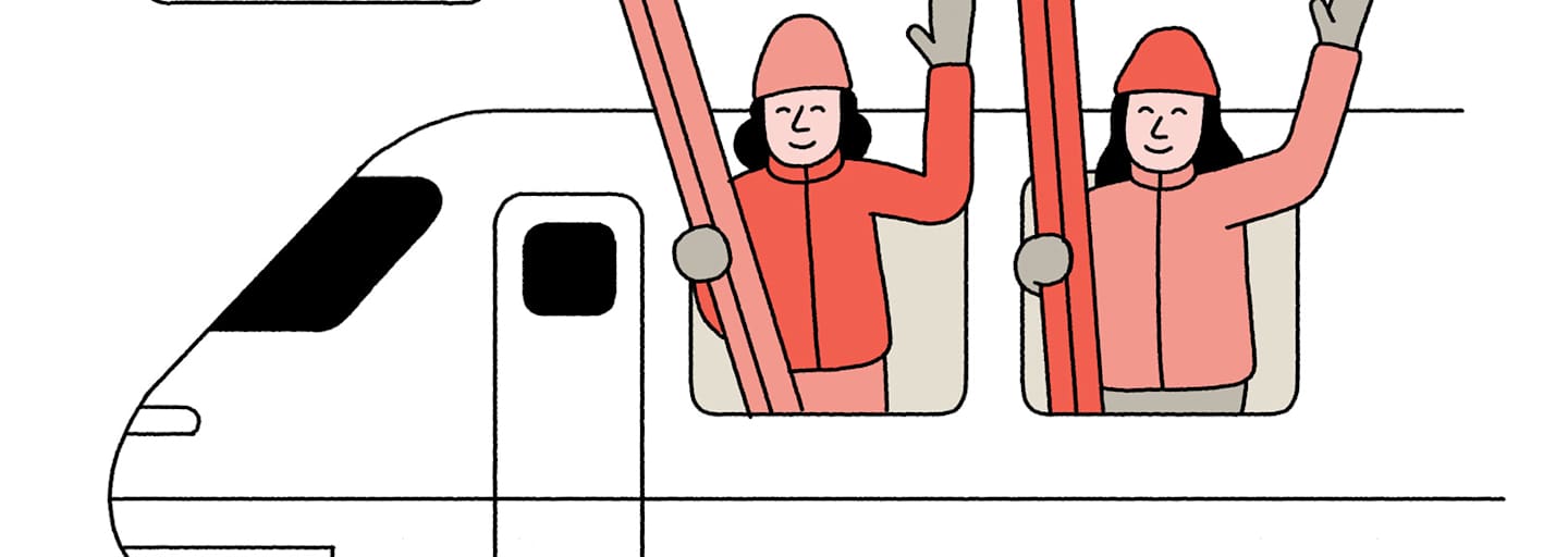 Von der Stadt auf die Skitour