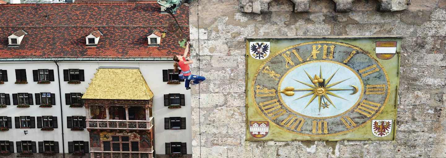Boulder-Weltmeisterin Anna Stöhr nimmt „Climber's City“ ganz wortwörtlich
