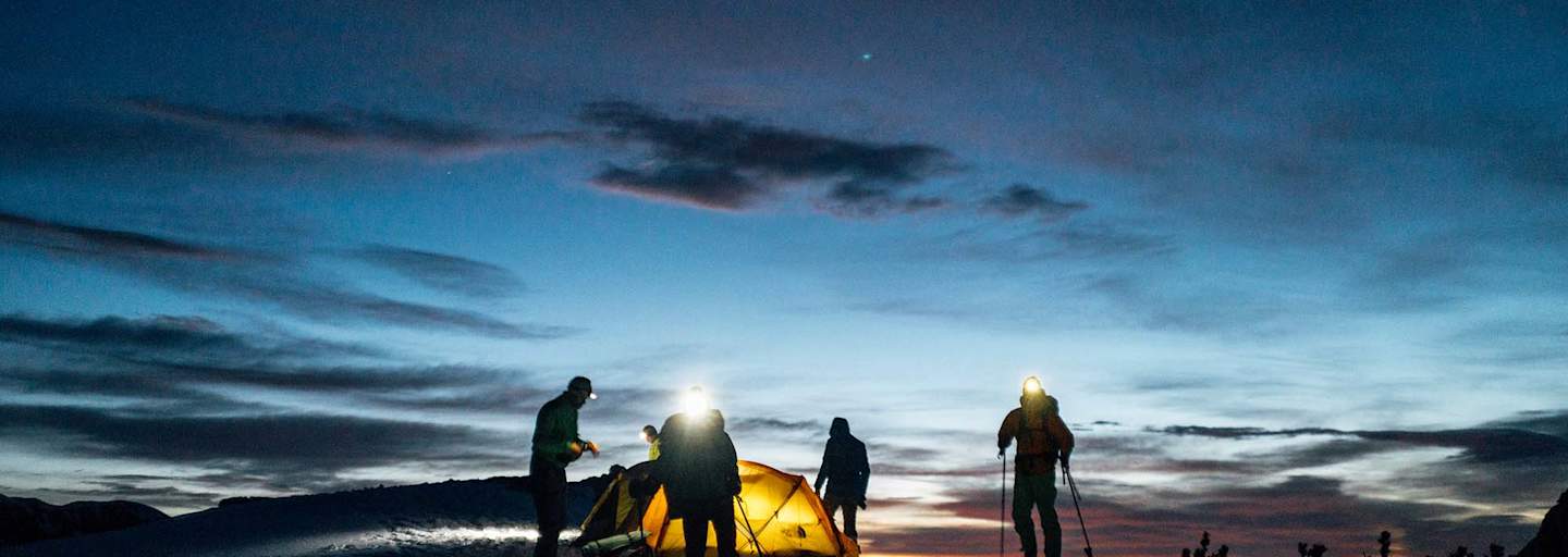 Das erste Licht am Morgen