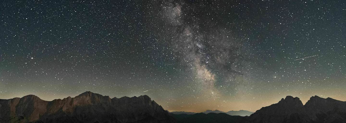 Die Hochtorgruppe und die Milchstraße 