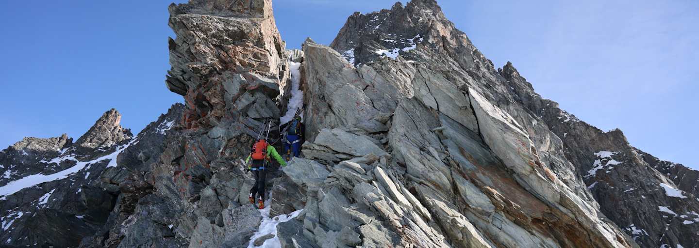 Der Stüdlgrat im Winter