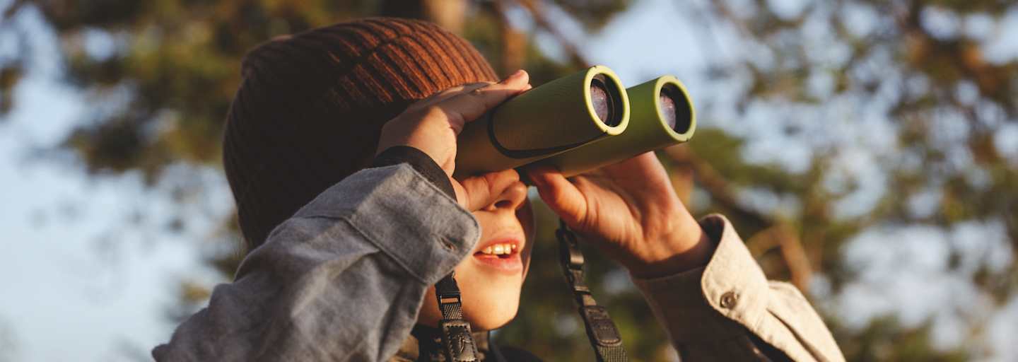 Von klein auf den Blick in die Ferne schweifen lassen.