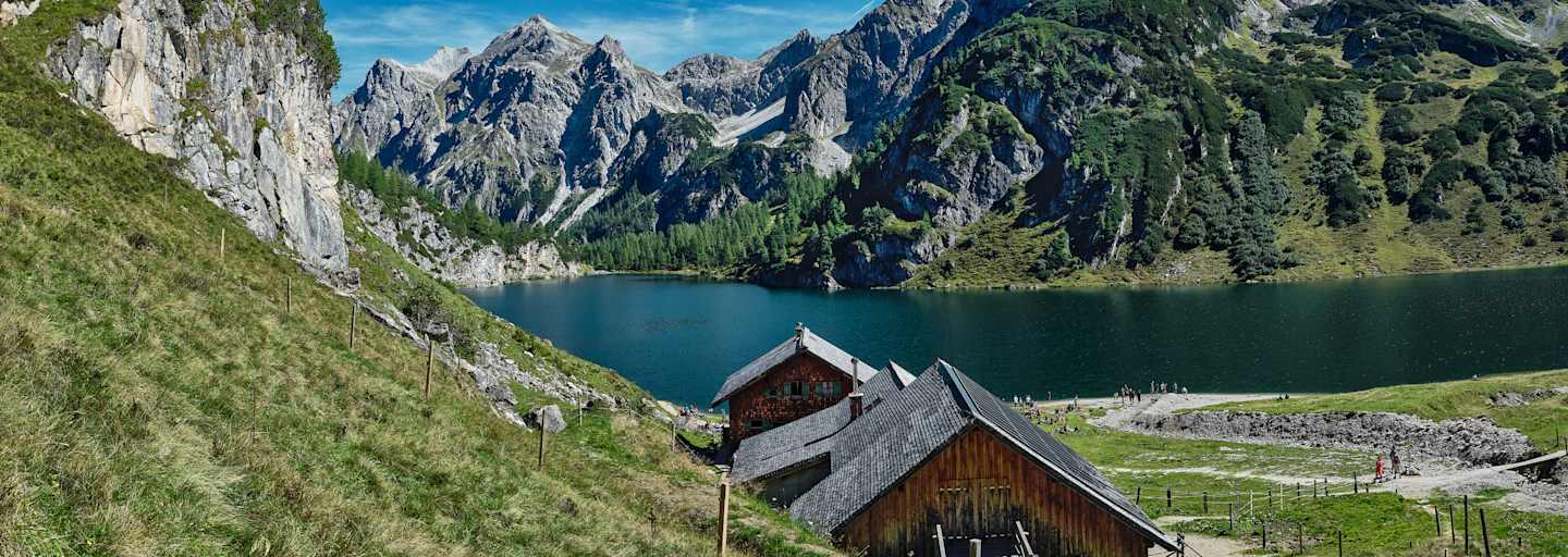 Blick auf die Tappenkarseealm