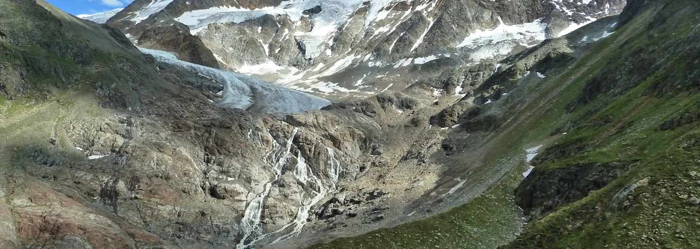 Der Taschachferner in den Ötztaler Alpen