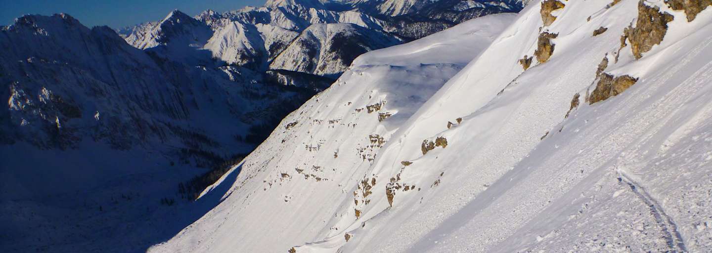 Winter: Auf Tour im Gelände