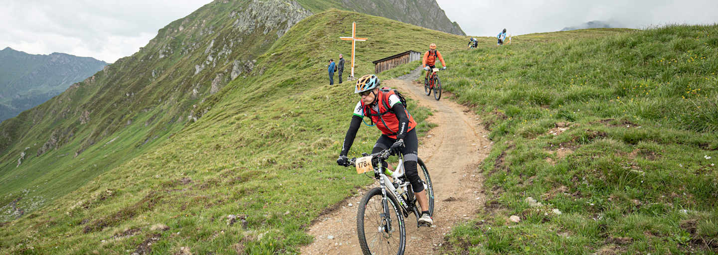 Abfahrt vom Tuxer Joch