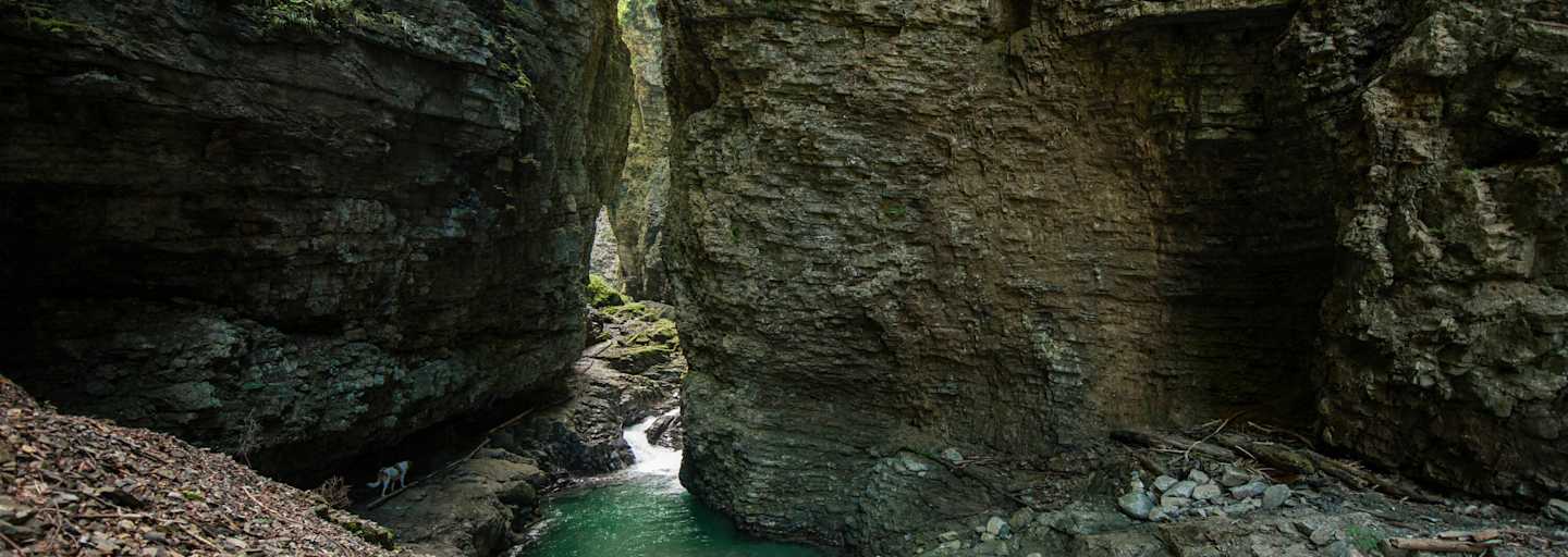 Üble Schlucht in Vorarlberg