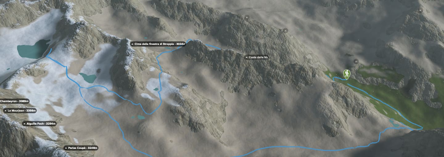 Wandern im Val Maira, in den Cottischen Alpen im Italienischen Piemont