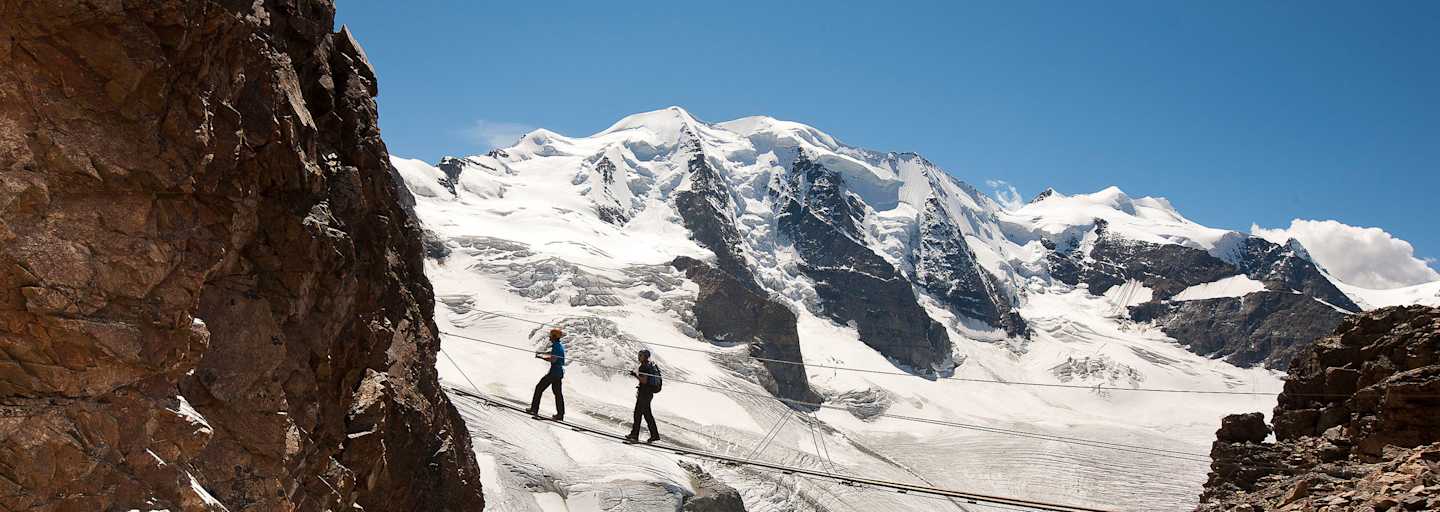 Klettersteig Piz Trovat Engadin