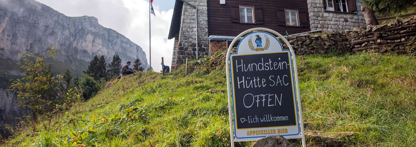 Hundsteinhütte in Appenzell