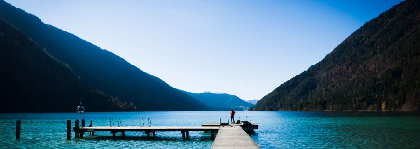 Herbststimmung am Kärntner Weissensee
