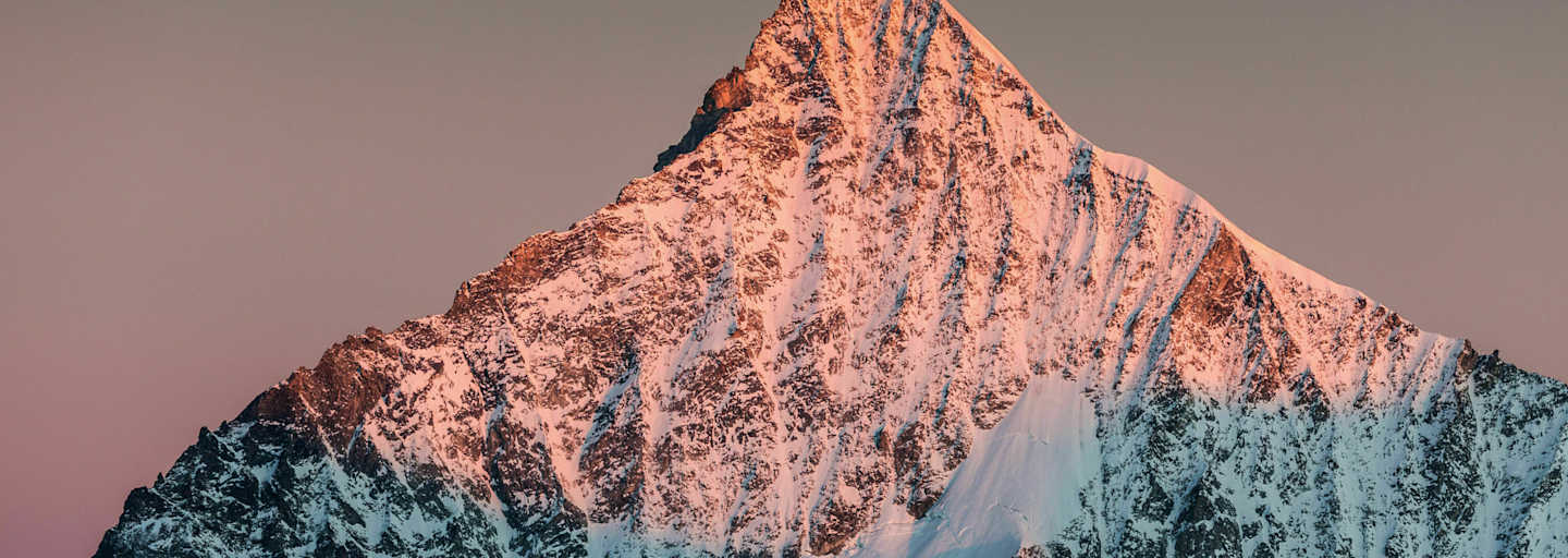 Schweiz: Weisshorn in den Walliser Alpen