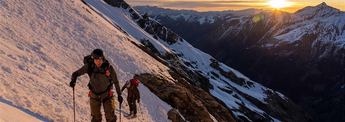 Matthias Mayr und Matthias Haunholder am Wiesbachhorn