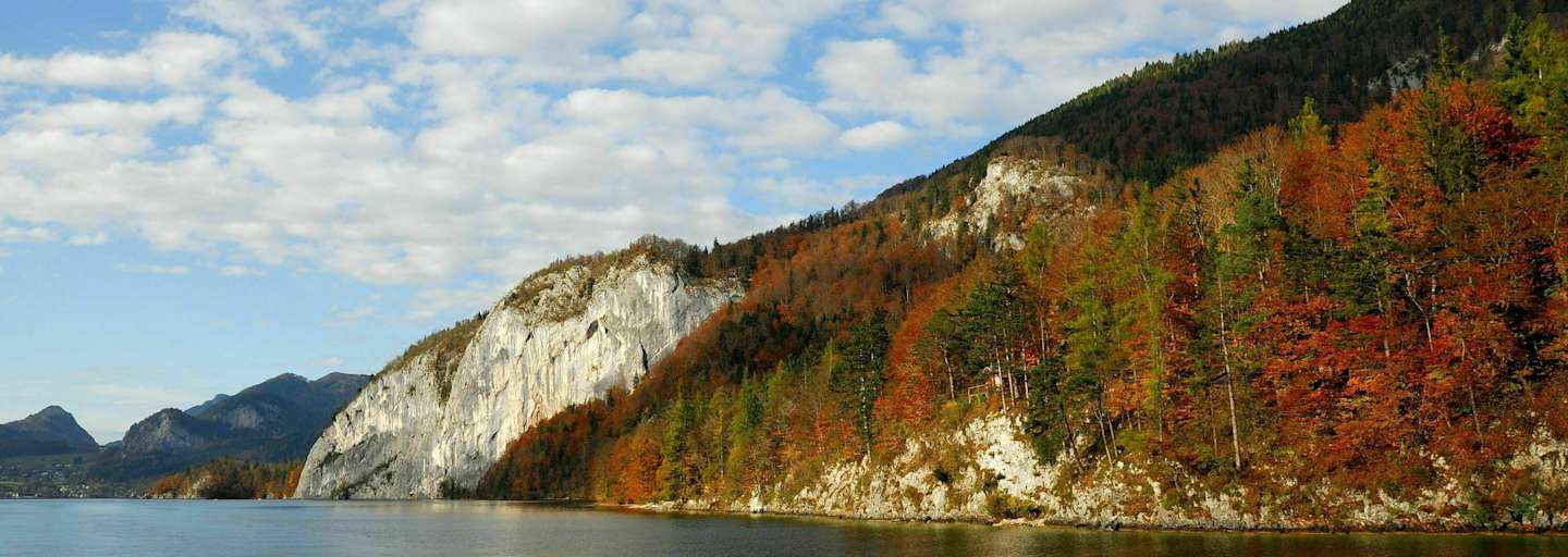 Wolfgangsee im Herbst