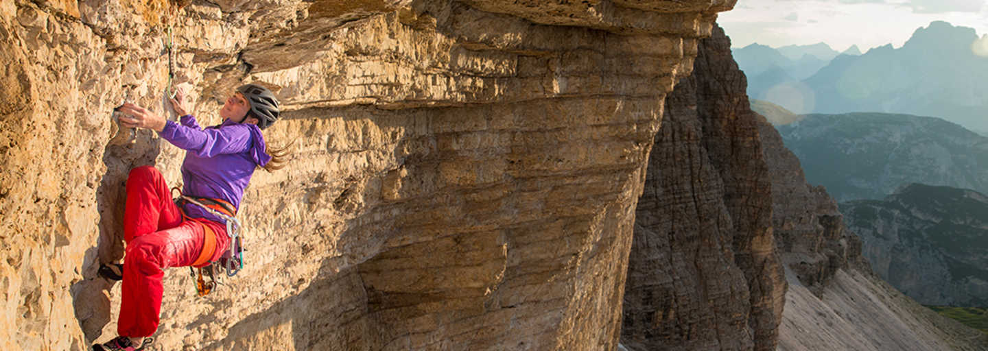 Barbara Zangerl in der Bellavista, Westliche Zinne