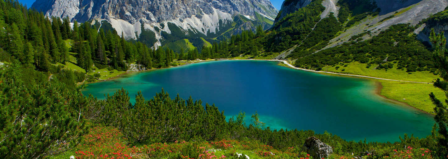 Seebensee mit der Zugspitze