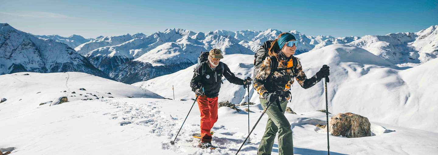 Auf großen Füssen auf zur Janetschütte