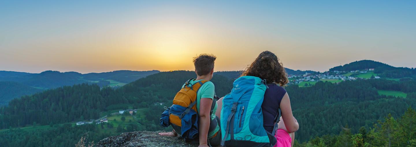 Abendstimmung am Herzogreitherfelse