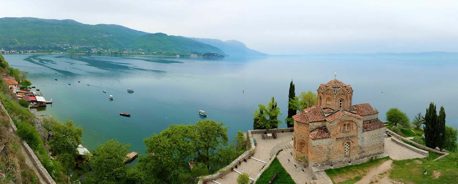 Mountainbike Ohridsee Mazedonien Bergwelten