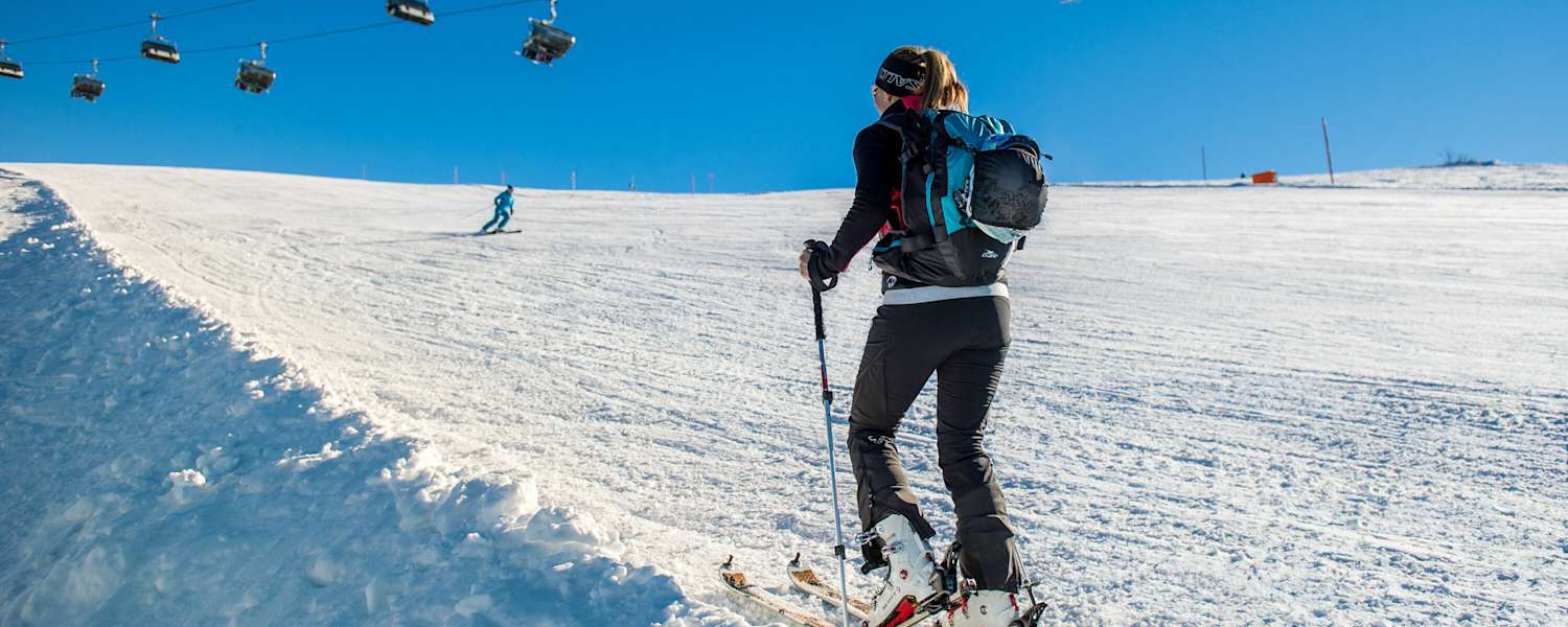 Pistentour auf die Gerlitzen Alpe bei Villach