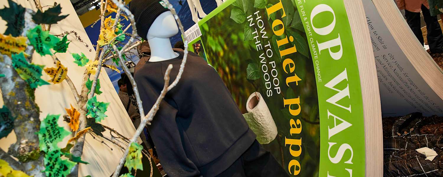 Stichwort Nachhaltigkeit: Die ISPO gab sich dieses Jahr sehr „grün“