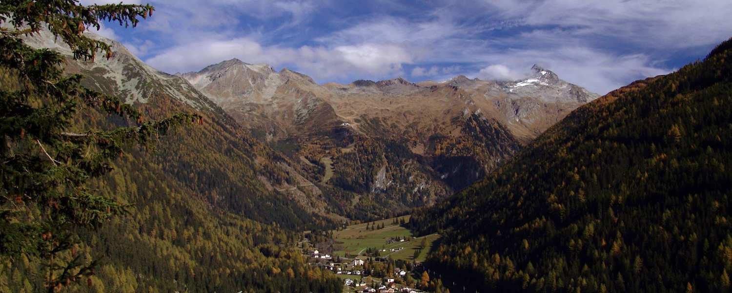 Blick auf Mallnitz und ins Seebachtal