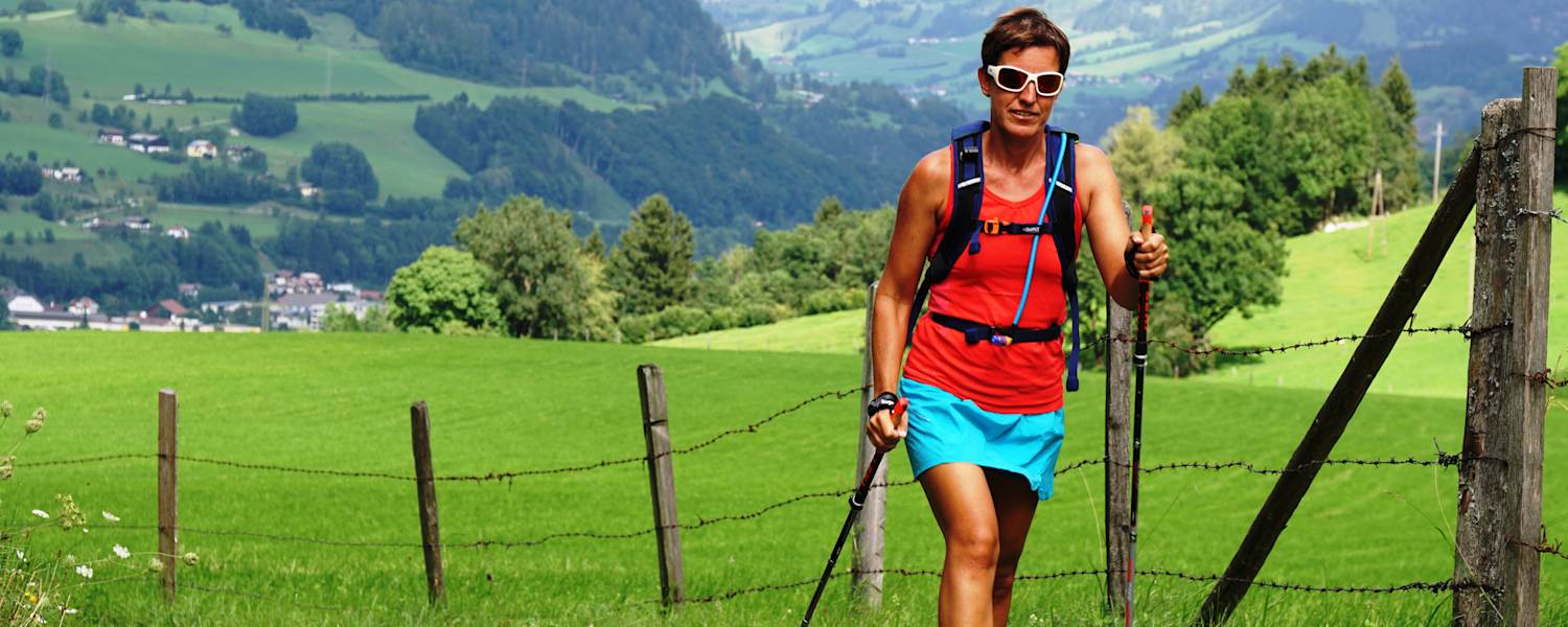Speed-Hiken: Schnelles Gehen am Berg