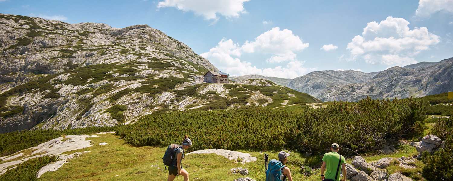 Wanderer im Tennengebirge