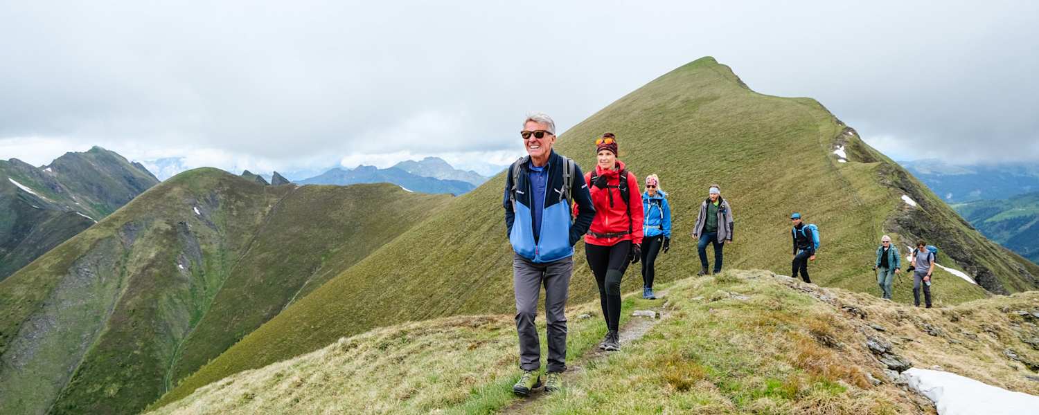 Saubere Berge 2020: Mit Peter Habeler auf den Gamskarkogel (Gasteinertal, Salzburg)