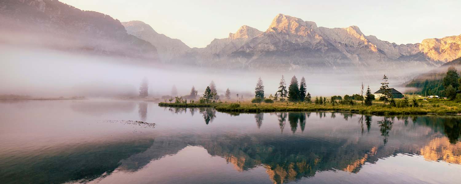 Mystisch - der Almsee bei Grünau