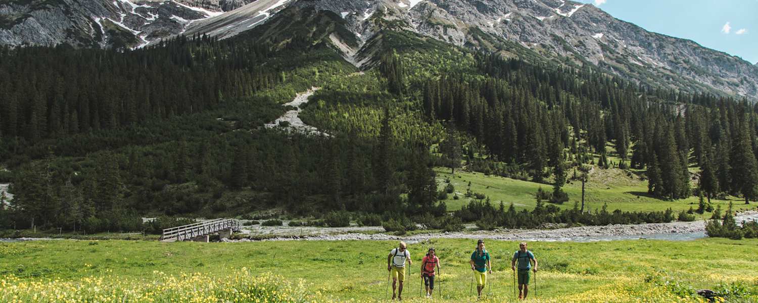 Idyllische Atmosphäre am Lechweg