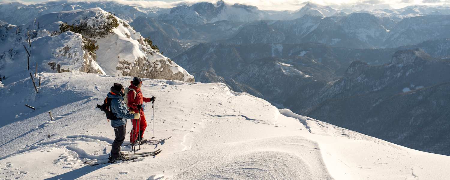 Skitourengeher Hochkar Niederösterreich