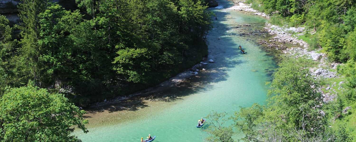 Kanufahren auf der Salza