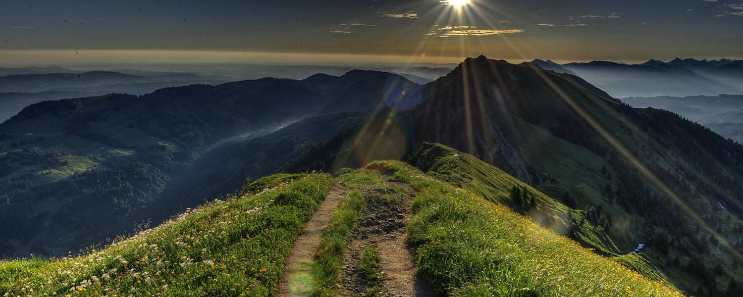 24h Trophy: Langzeitwandern bei Oberstaufen im Allgäu