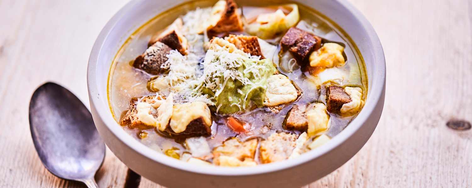 Rezept: Bayerische Brotsuppe